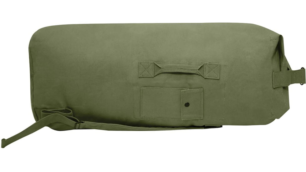 Rothco G.I. Style Canvas Double Strap Duffle Bag, Olive Drab, 3486