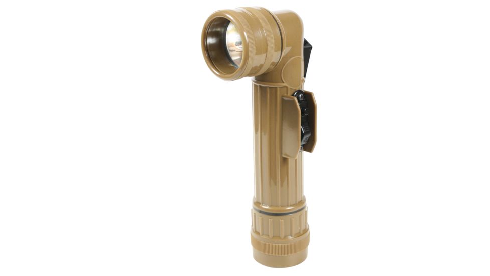 Rothco G.I. Type D-Cell Flashlights, Coyote Brown, 534-CoyoteBrown