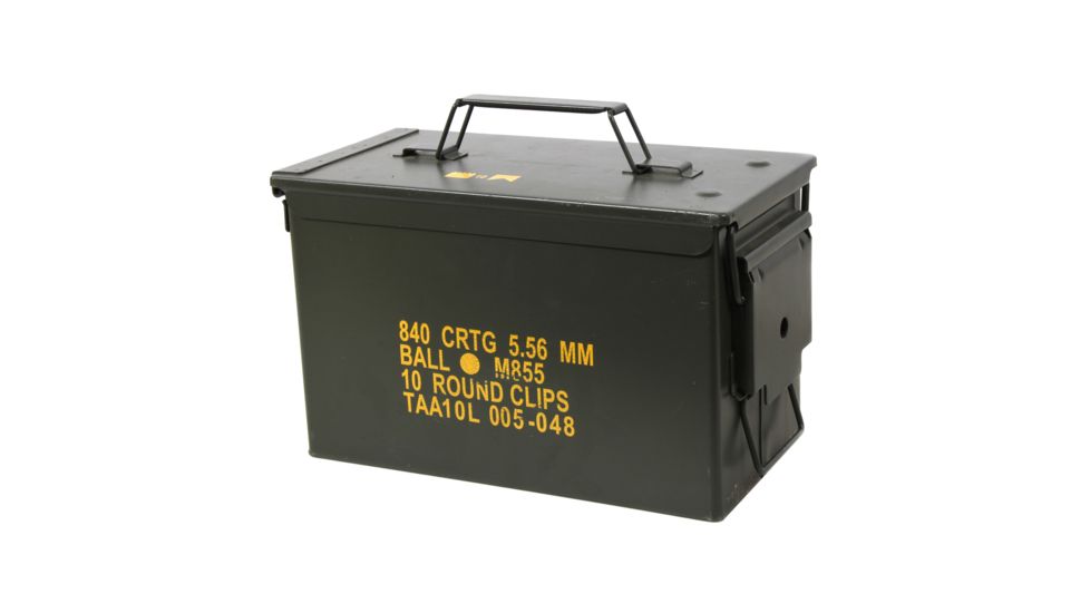 Rothco GI .30 &amp; .50 Caliber Ammo Cans - Surplus, .50 Caliber, 9102-.50Caliber