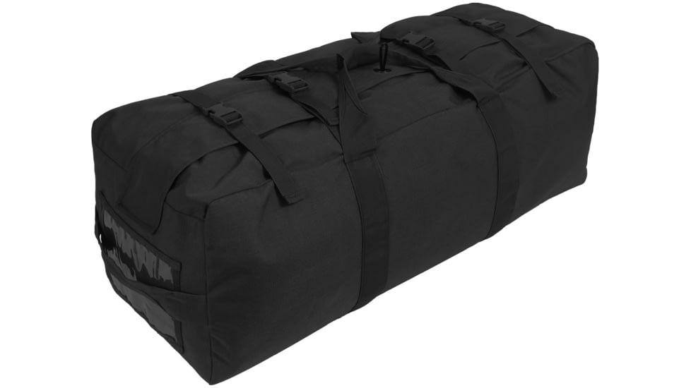Rothco GI Type Enhanced Duffle Bag, Black, 2878-Black