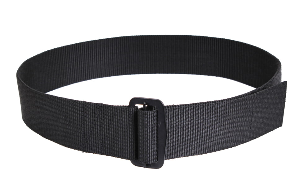 Rothco Heavy Duty Riggers Belt, 27-31 in, Black, Small, 4692-924