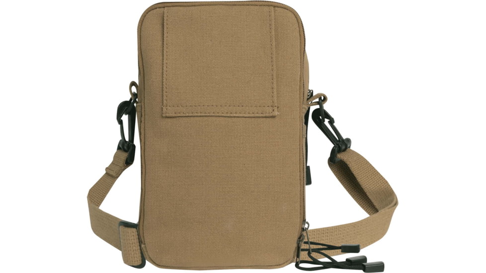 Rothco Heavyweight Classic Canvas Passport Travel Pouch, Coyote Brown, 91460-CoyoteBrown