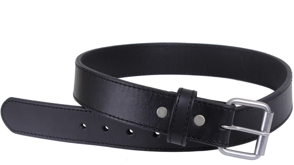 USED Rothco Heavyweight EDC / CCW Leather Gun Belt, 1.5 in, Black, 40, 4277-778, EDEMO1