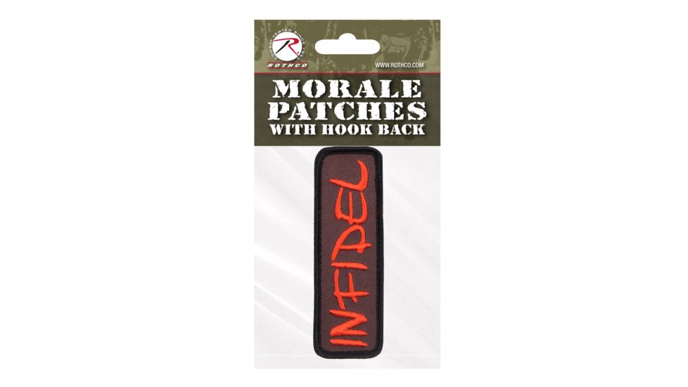 Rothco Infidel Morale Patch, Header Card, P72188-HeaderCard