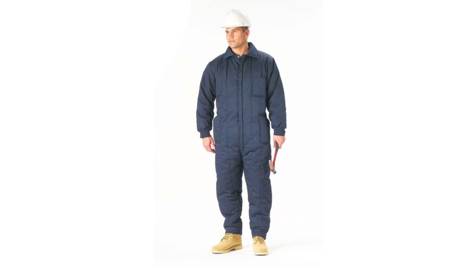 Rothco Insulated Coveralls, Navy Blue, M, 2025-NavyBlue-M