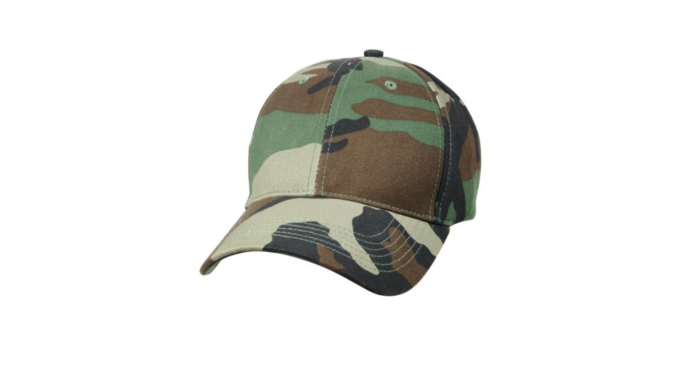 Rothco Kids Camo Low Profile Cap, Woodland Camo, 9600-WoodlandCamo