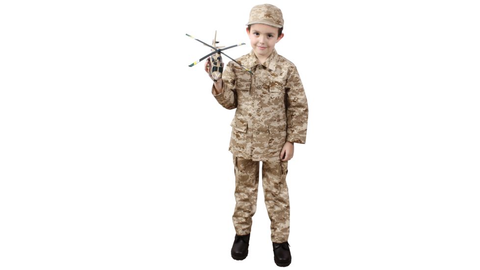 Rothco Digital Camo BDU Shirt - Kid's, Large, Desert Digital Camo, 66225-292