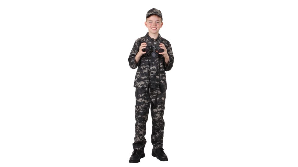 Rothco Digital Camo BDU Shirt - Kid's, Extra Small, Camo/Subdued Digital Urban, 66425-256