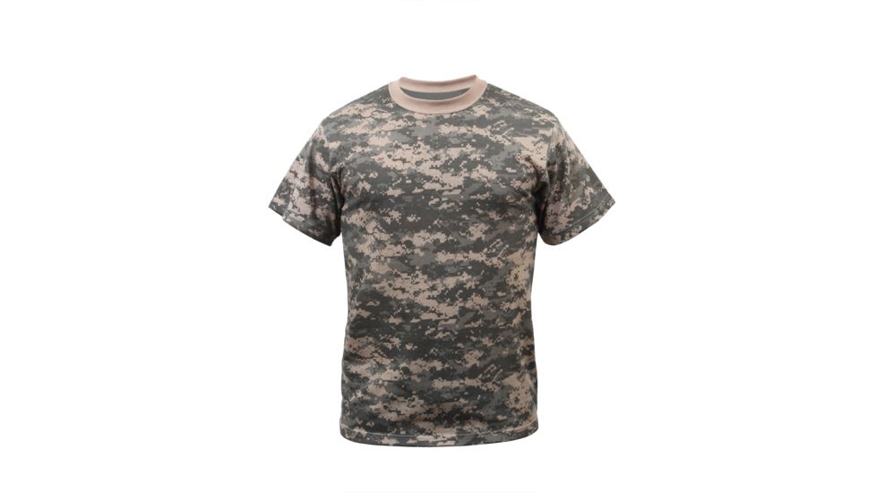 Rothco Digital Camo T-Shirt, ACU Digital Camo, Small, 6376-ACUDigitalCamo-S