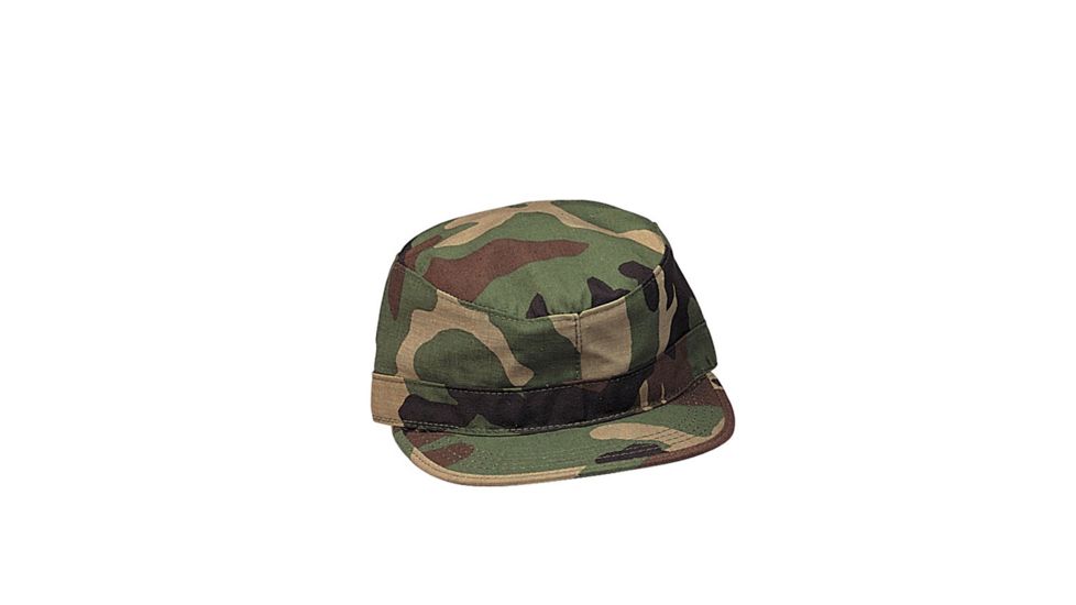 Rothco Kids Military Fatigue Cap, Woodland Camo, Medium, 9406-WoodlandCamo-M