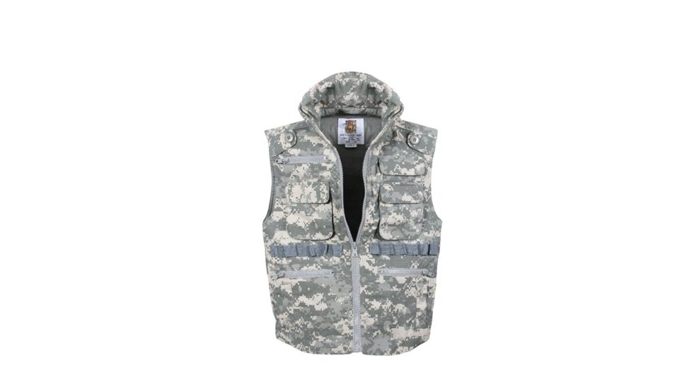 Rothco Ranger Vest - Kid's, Small, ACU Digital Camo, 8755-517