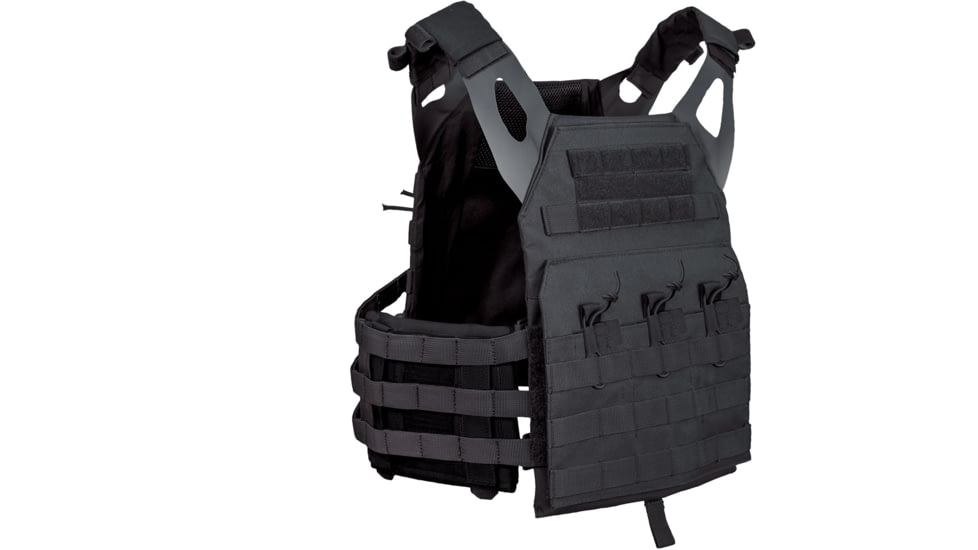 Rothco LACV Side Armor Pouch Set, 5.75in x 5.75in x 0.5in, Black, 5728