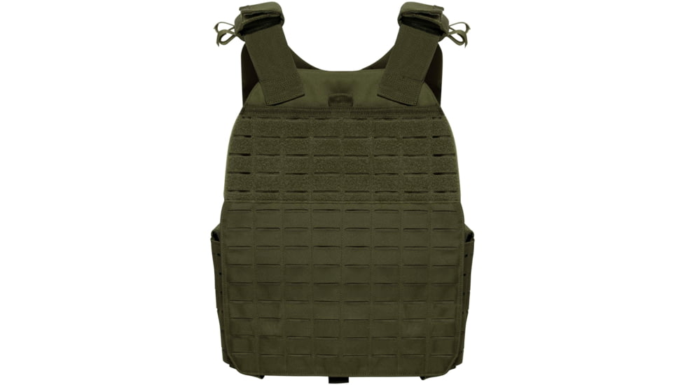 Rothco Laser Cut MOLLE Plate Carrier Vest, Olive Drab, Regular, 3701-OliveDrab-Regular