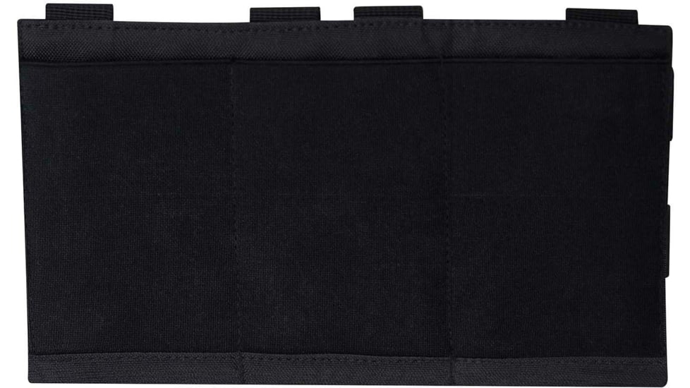 Rothco Lightweight 3Mag Elastic Retention Pouch, Black, One Size, 5956-Black-OneSize