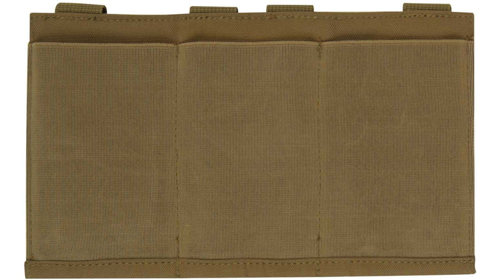 Rothco Lightweight 3Mag Elastic Retention Pouch, Coyote Brown, One Size, 5956-CoyoteBrown-OneSize