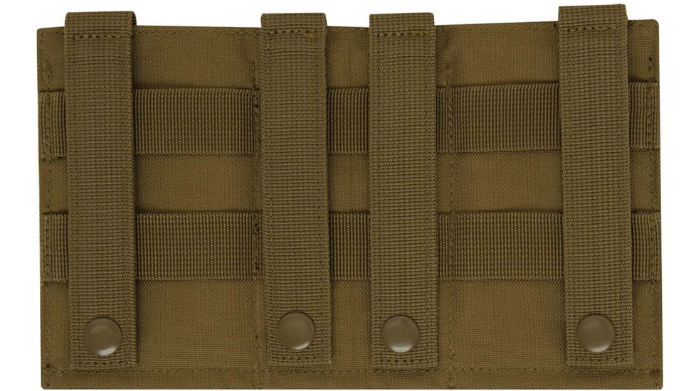 Rothco Lightweight 3Mag Elastic Retention Pouch, Coyote Brown, One Size, 5956-CoyoteBrown-OneSize