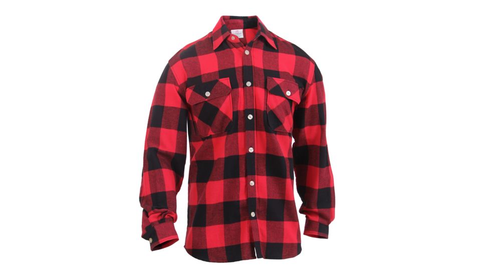 Rothco Lightweight Flannel Shirt, Small, 1190-S