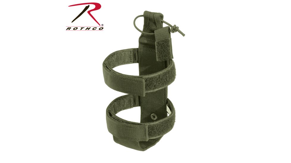 Rothco Lightweight MOLLE Bottle Carrier, Olive Drab, 2110-OliveDrab