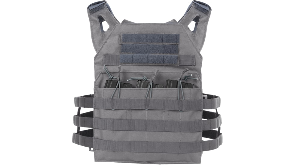 Rothco Lightweight Plate Carrier Vest, Grey, Regular, 55855-Grey-Regular
