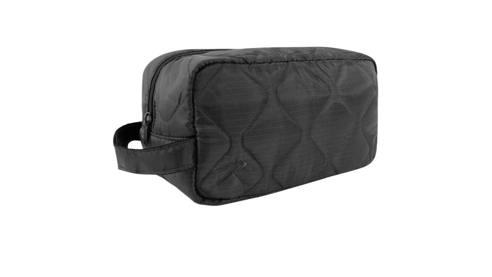 Rothco Lightweight Woobie Travel Kit, Black, 13800-Black