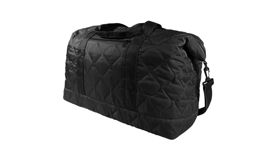 Rothco Lightweight Woobie Weekender Bag, Black, 13840-Black