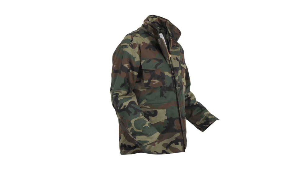 Rothco M-65 Camo Field Jacket, Woodland Camo, 5XL, 8431-WoodlandCamo-5XL