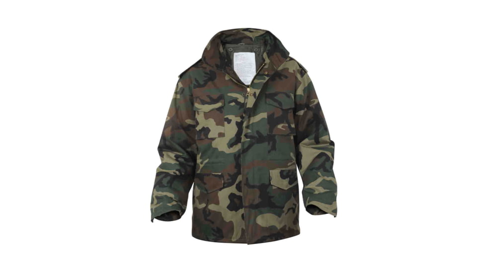 Rothco M-65 Camo Field Jacket, Woodland Camo, 5XL, 8431-WoodlandCamo-5XL