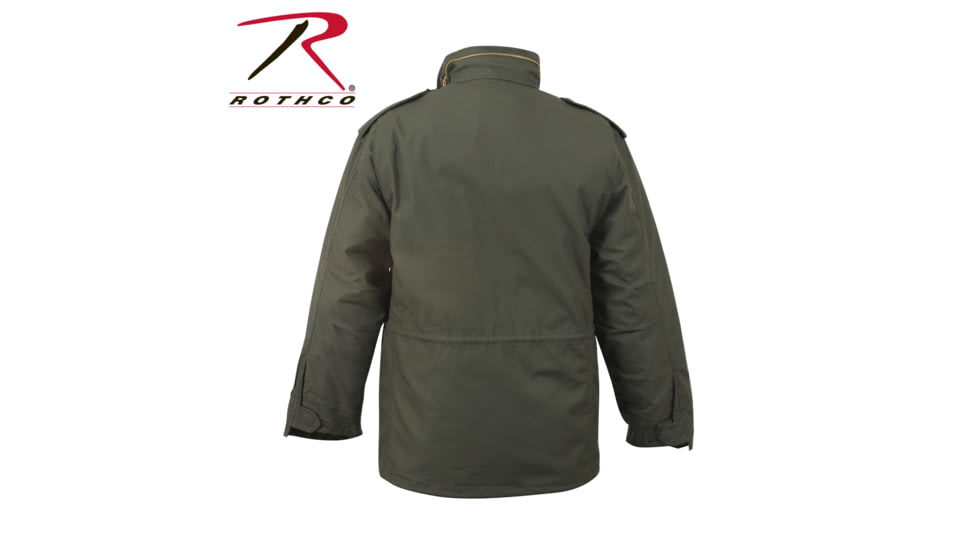 Rothco M-65 Field Jacket - Men's, 2XL, Gunmetal Grey, 84401-GunmetalGrey-2XL