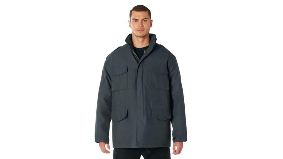 Rothco M-65 Field Jacket - Mens, Gunmetal Grey, 2XL, 84401-GunmetalGrey-2XL