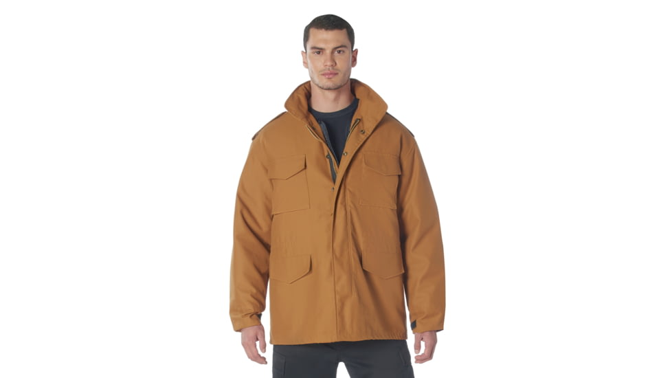 Rothco M-65 Field Jacket - Mens, Work Brown, Medium, 84405-WorkBrown-M