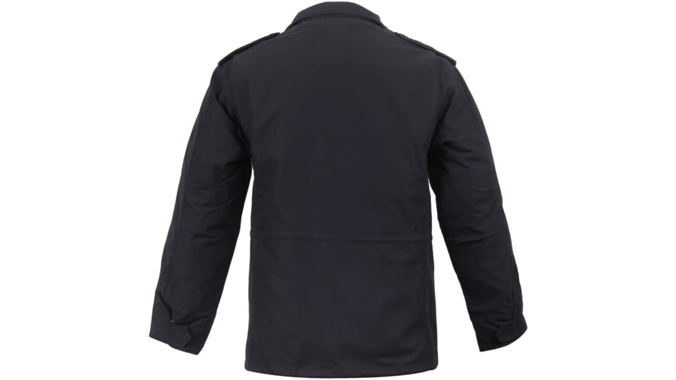 Rothco M-65 Field Jacket - Mens, Black, Extra Small, 8444-Black-XS