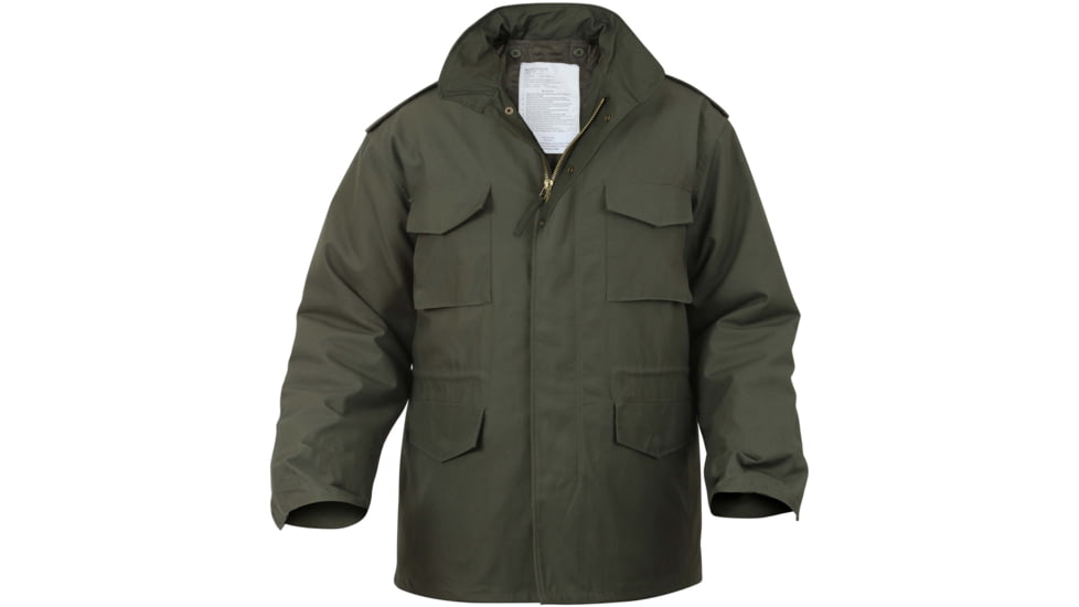 Rothco M-65 Field Jacket - Mens, Olive Drab, Extra Small, 8238-OliveDrab-XS