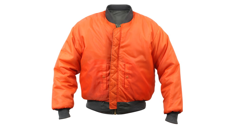 Rothco MA-1 Flight Jacket, Navy Blue, 2XS, 7325-NavyBlue-XXS