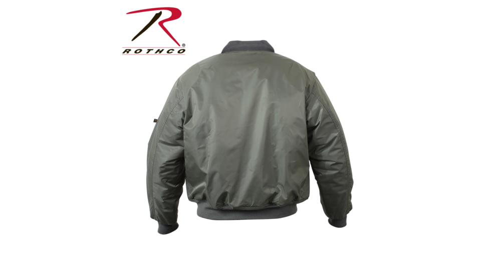 Rothco MA-1 Flight Jacket, Navy Blue, 2XS, 7325-NavyBlue-XXS