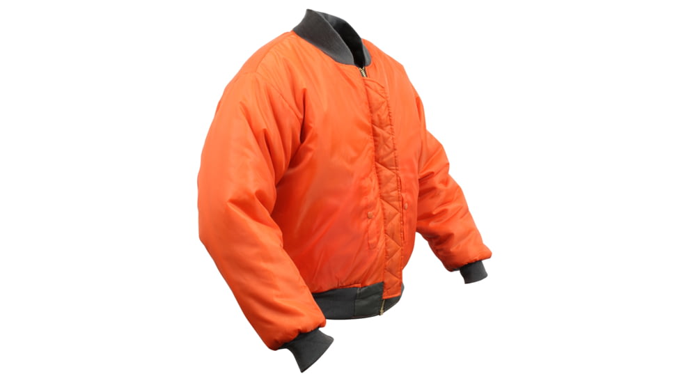 Rothco MA-1 Flight Jacket, Navy Blue, 2XS, 7325-NavyBlue-XXS