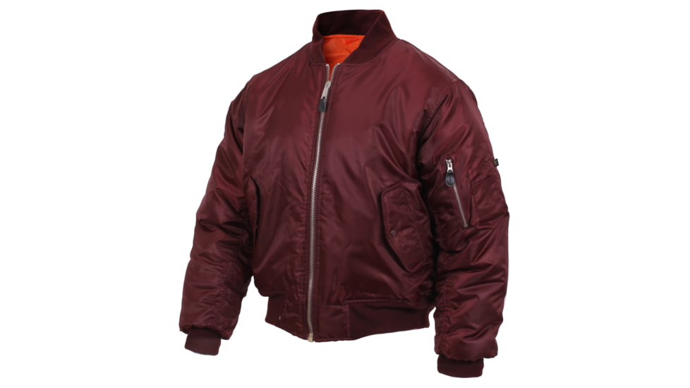 Rothco MA-1 Flight Jacket, Navy Blue, 2XS, 7325-NavyBlue-XXS