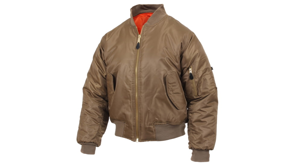 Rothco MA-1 Flight Jacket, Navy Blue, 2XS, 7325-NavyBlue-XXS