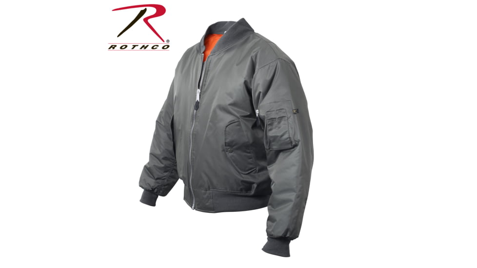 Rothco MA-1 Flight Jacket, Navy Blue, 2XS, 7325-NavyBlue-XXS