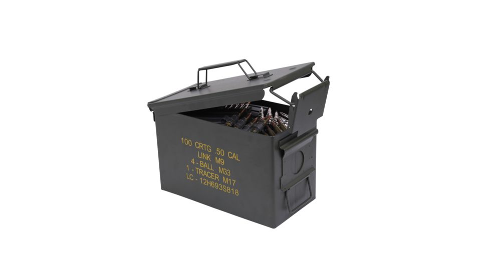 Rothco Mil Spec Ammo Cans, .50 Caliber, 2102-.50Caliber
