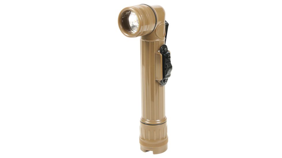 Rothco Mini Army Style Flashlight, Coyote Brown, 423-CoyoteBrown