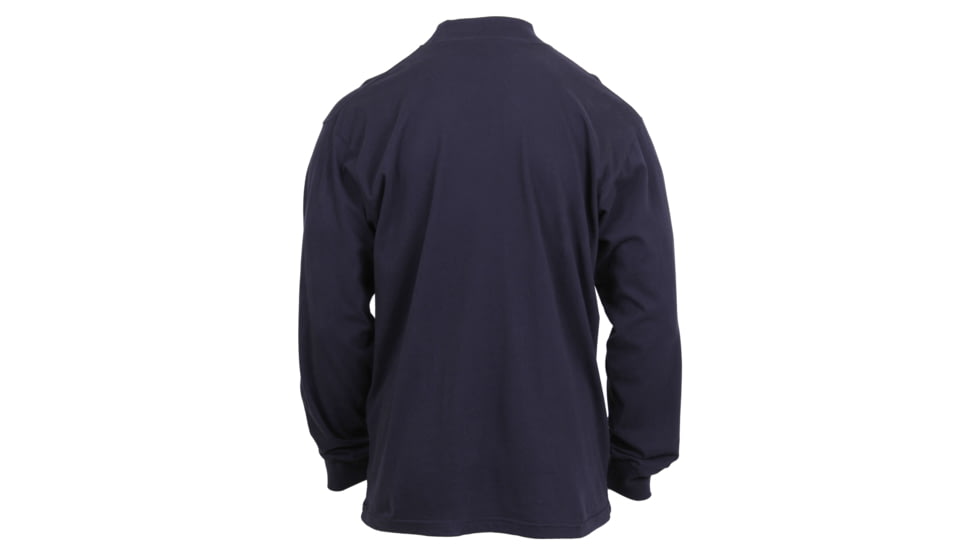Rothco Mock Turtleneck, Midnight Navy Blue, S, 3400-MidnightNavyBlue-S