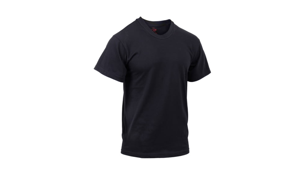 Rothco Moisture Wicking T-Shirts, Black, L, 9590-Black-L