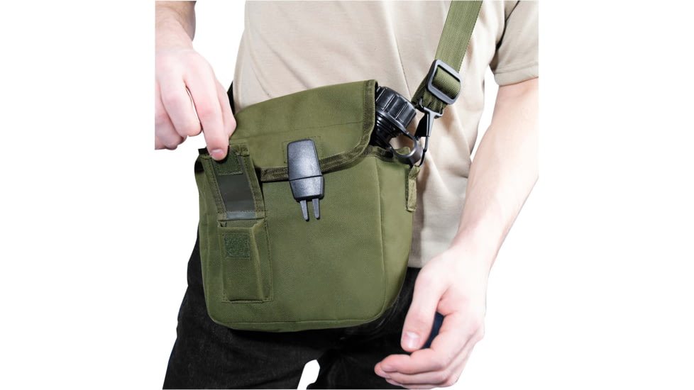 Rothco MOLLE 2 QT. Bladder Canteen Cover, Olive Drab, 12870-OliveDrab