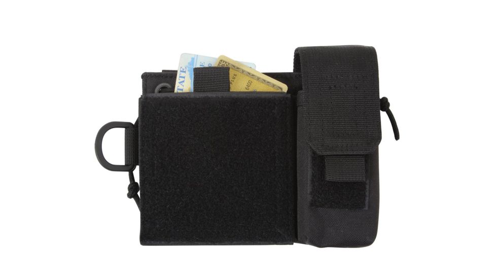 Rothco MOLLE Administrative Pouch, Black, 51006-Black
