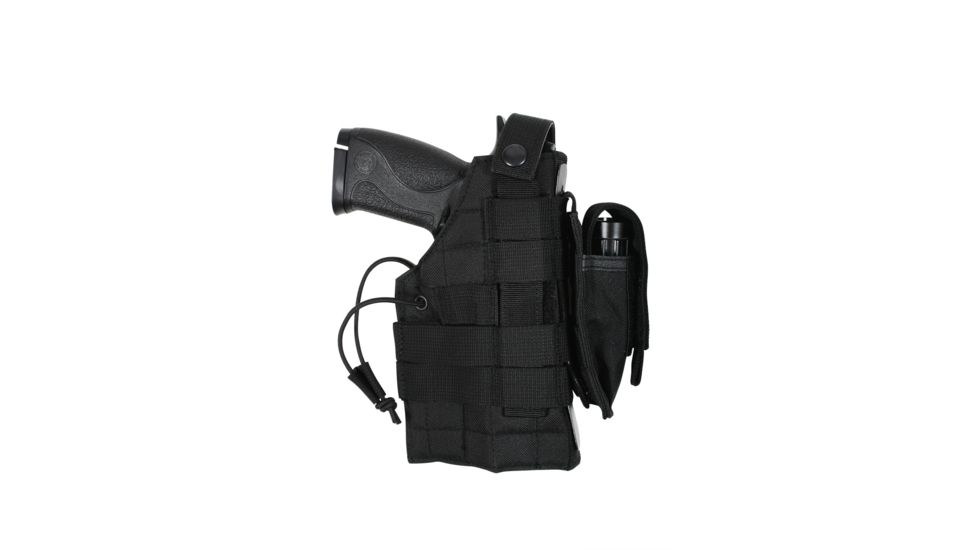 Rothco MOLLE Modular Ambidextrous Holster, Black, 10478-Black