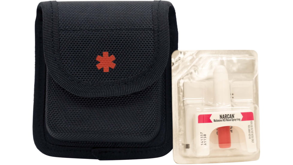 Rothco MOLLE Narcan Nasal Spray Pouch, Black, 70640-Black