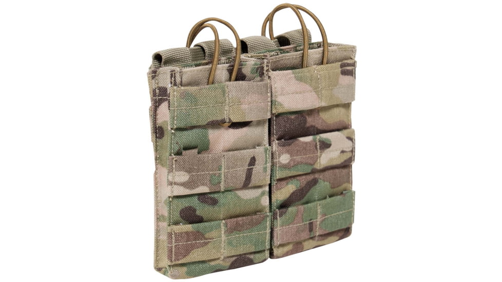 Rothco MOLLE Open Top Double Mag Pouch, MultiCam, 31006-MultiCam