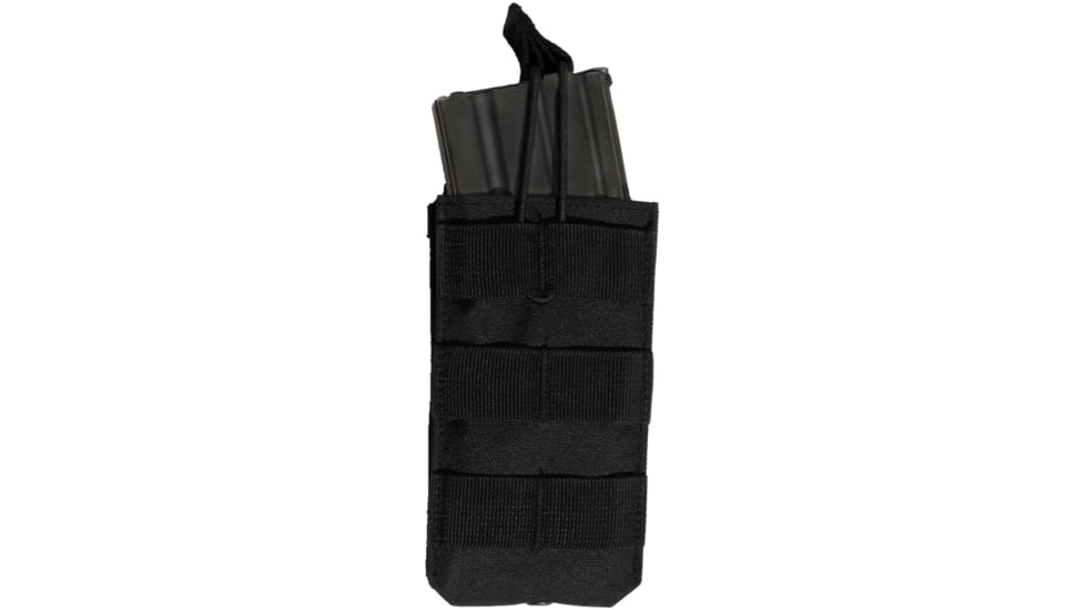 Rothco MOLLE Open Top Single Mag Pouch, Black, 31002-Black
