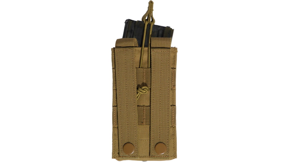 Rothco MOLLE Open Top Single Mag Pouch, Coyote Brown, 31001-CoyoteBrown