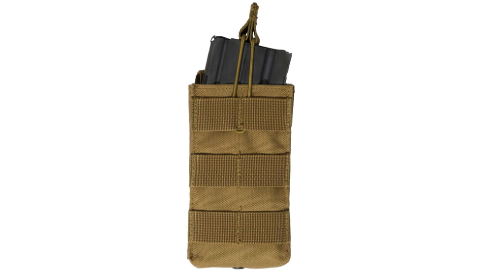 Rothco MOLLE Open Top Single Mag Pouch, Coyote Brown, 31001-CoyoteBrown